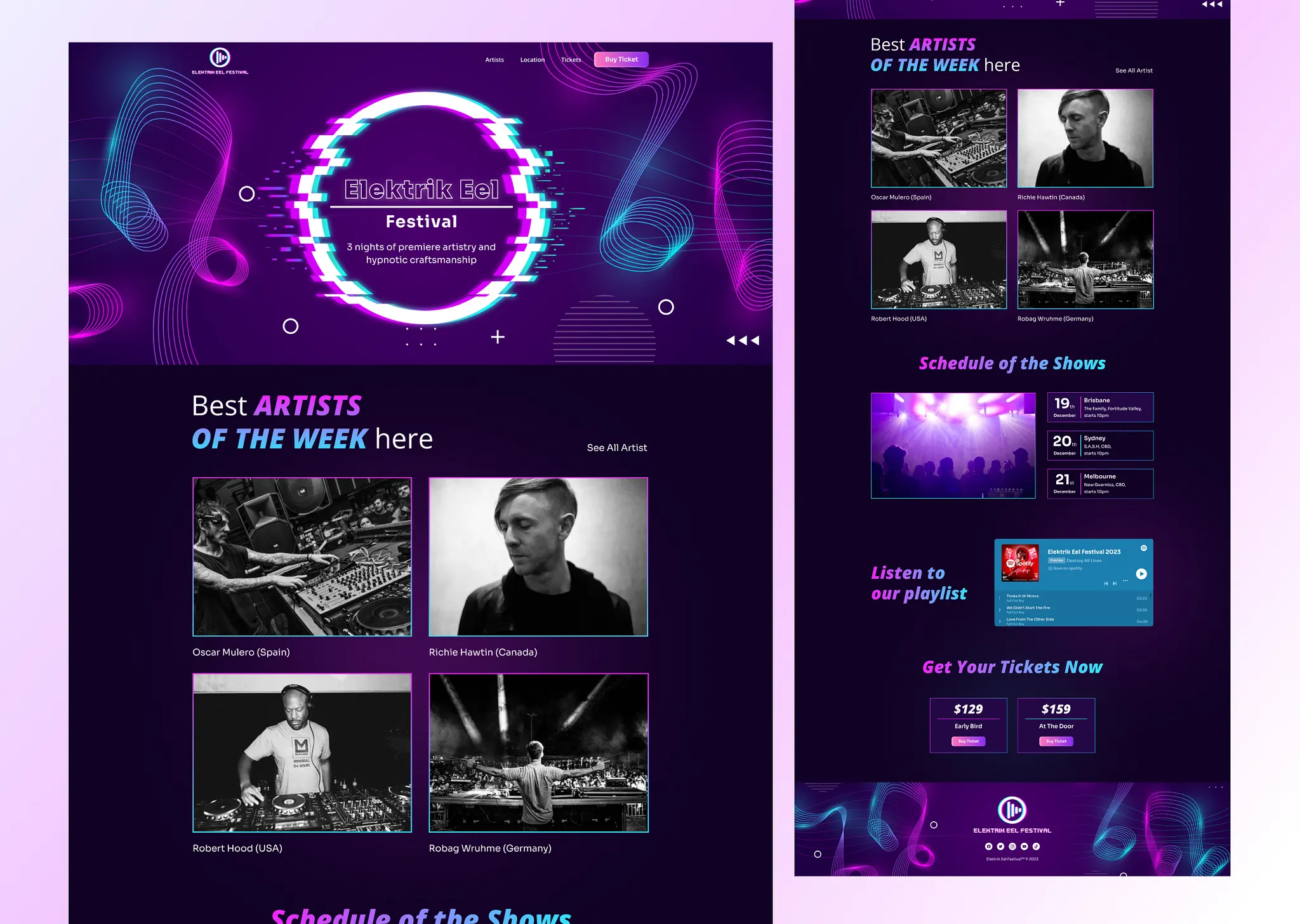 Artist Website