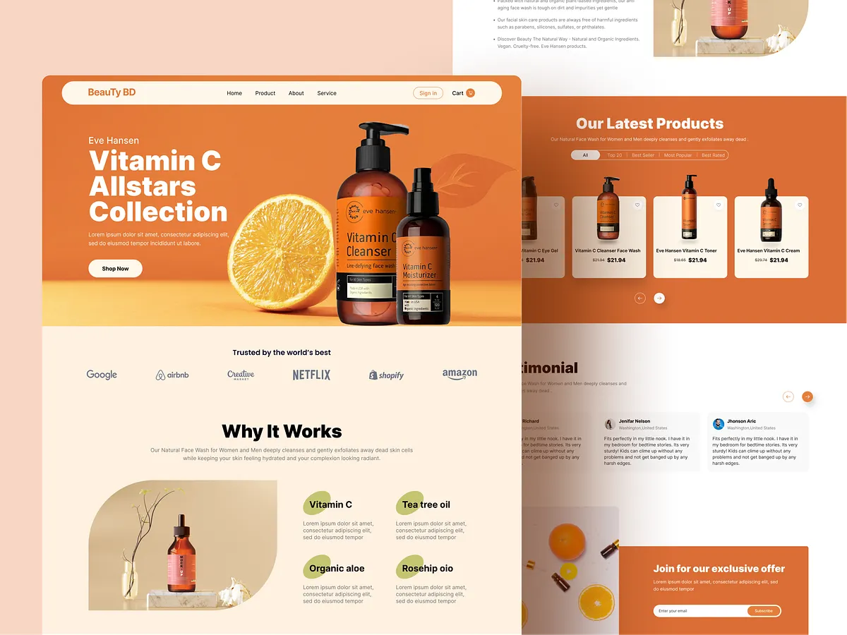 Organic Website